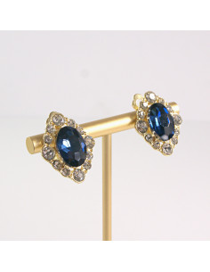 Klipsy do Uszu Lolita Akcesoria Klips do UCHA GRANATOWE... 2