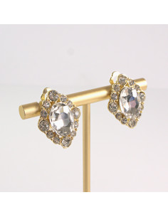 Klipsy do Uszu Lolita Akcesoria Klips do UCHA CRYSTAL... 2