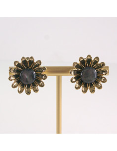 Klipsy do Uszu Lolita Akcesoria Klips do UCHA KWIATKI...