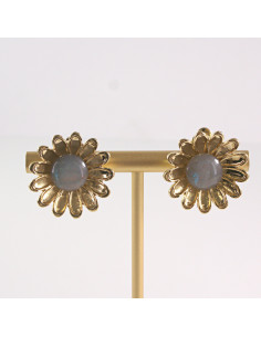 Klipsy do Uszu Lolita Akcesoria Klips do UCHA KWIATKI...