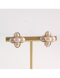 Klipsy do Uszu Lolita Akcesoria Klips do UCHA PERŁOWE...