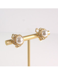 Klipsy do Uszu Lolita Akcesoria Klips do UCHA ZŁOTE... 2