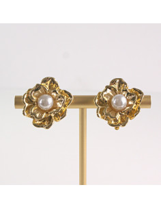 Klipsy do Uszu Lolita Akcesoria Klips do UCHA ZŁOTE...