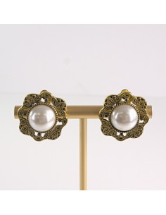 Klipsy do Uszu Lolita Akcesoria Klips do UCHA AŻUROWE...