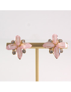 Klipsy do Uszu Lolita Akcesoria Klips do UCHA RÓŻOWE...