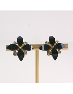 Klipsy do Uszu Lolita Akcesoria Klips do UCHA CZARNY...