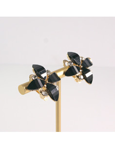 Klipsy do Uszu Lolita Akcesoria Klips do UCHA CZARNY... 2