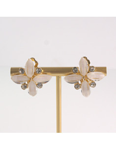 Klipsy do Uszu Lolita Akcesoria Klips do UCHA KWIATY...