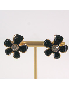 Klipsy do Uszu Lolita Akcesoria Klips do UCHA CZARNE...