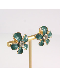 Klipsy do Uszu Lolita Akcesoria Klips do UCHA ZIELONE... 2