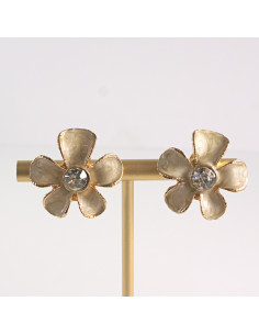 Klipsy do Uszu Lolita Akcesoria Klips do UCHA BEŻOWE...