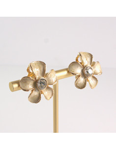 Klipsy do Uszu Lolita Akcesoria Klips do UCHA BEŻOWE... 2