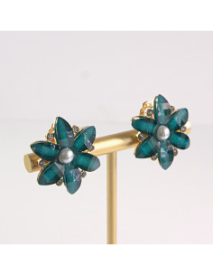 Klipsy do Uszu Lolita Akcesoria Klips do UCHA ZIELONE... 2