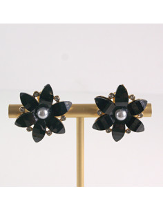 Klipsy do Uszu Lolita Akcesoria Klips do UCHA CZARNE...