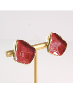 Klipsy do Uszu Lolita Akcesoria Klips do CZERWONE... 2