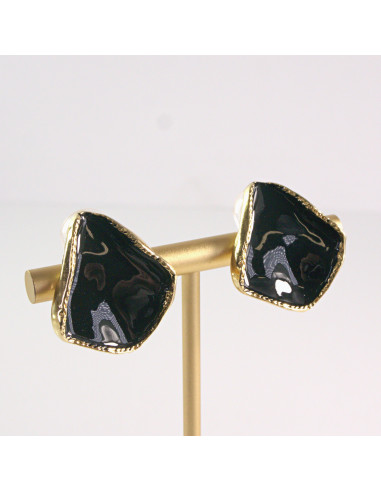 Klipsy do Uszu Lolita Akcesoria Klips do CZARNE...