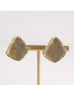 Klipsy do Uszu Lolita Akcesoria Klips do JASNY BEŻ...