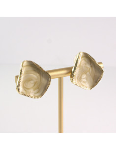 Klipsy do Uszu Lolita Akcesoria Klips do JASNY BEŻ... 2