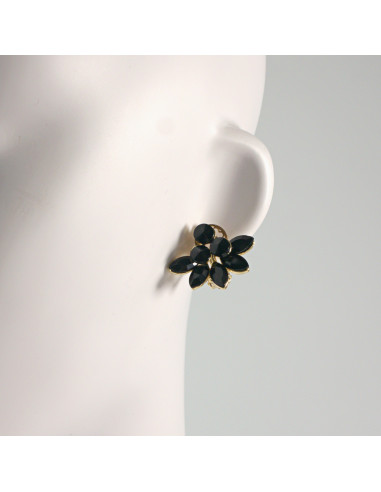 Klipsy do Uszu Lolita Akcesoria Klips do CZARNE...