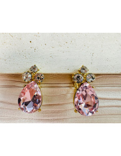 Klipsy do Uszu Lolita Akcesoria Klips do Ucha RÓŻOWE...