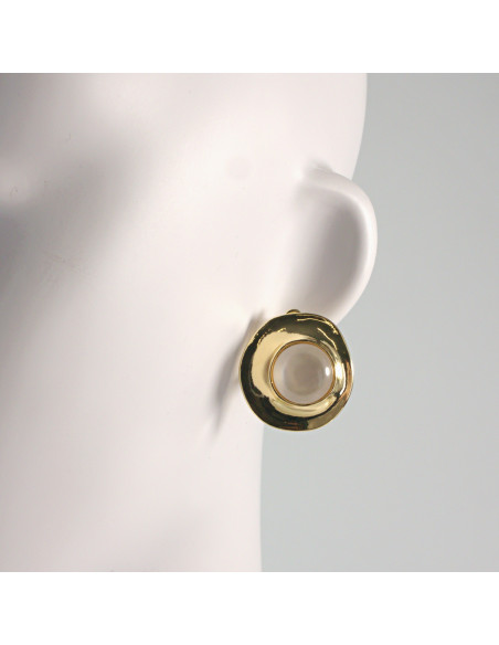 Klipsy do Uszu Lolita Akcesoria Klips do UCHA VINTAGE KOCIE OKO