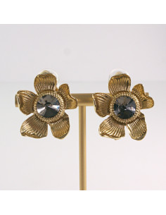 Klipsy do Uszu Lolita Akcesoria Klips do UCHA  ZŁOTE...