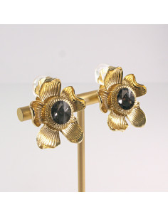 Klipsy do Uszu Lolita Akcesoria Klips do UCHA  ZŁOTE... 2