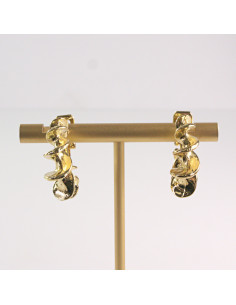 Klipsy do Uszu Lolita Akcesoria Klips do UCHA  ZŁOTE KOŁA...