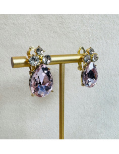 Klipsy do Uszu Lolita Akcesoria Klips do Ucha RÓŻOWE... 2