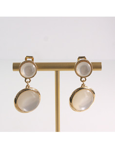 Klipsy do Uszu Lolita Akcesoria Klips do UCHA  ZŁOTE... 2