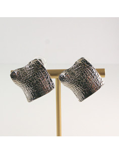 Klipsy do Uszu Lolita Akcesoria Klips do UCHA SREBRNE...