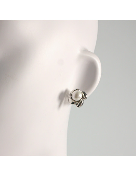 Klipsy do Uszu Lolita Akcesoria Klips do UCHA PERŁOWE PEREŁKI