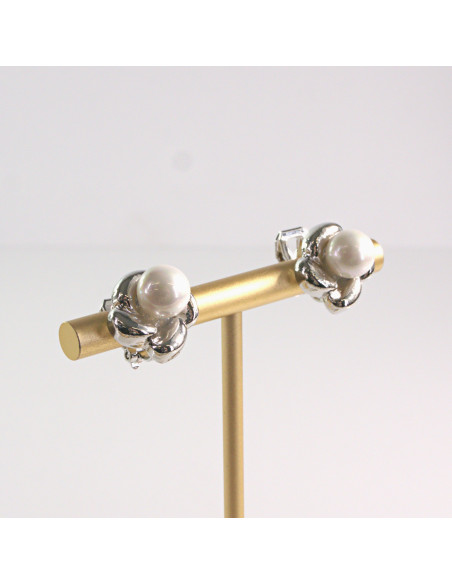 Klipsy do Uszu Lolita Akcesoria Klips do UCHA PERŁOWE PEREŁKI