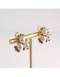 Klipsy do Uszu Lolita Akcesoria Klips do UCHA ZŁOTE Z... 2