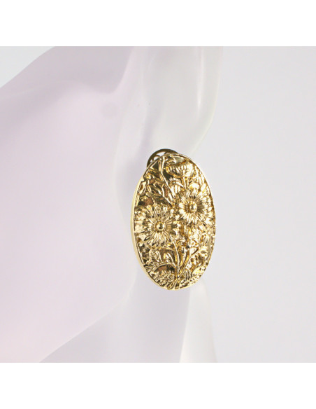 Klipsy do Uszu Lolita Akcesoria Klips do UCHA ZŁOTE ŁEZKI