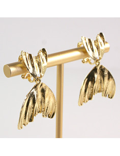 Klipsy do Uszu Lolita Akcesoria Klips do UCHA ZŁOTE... 2