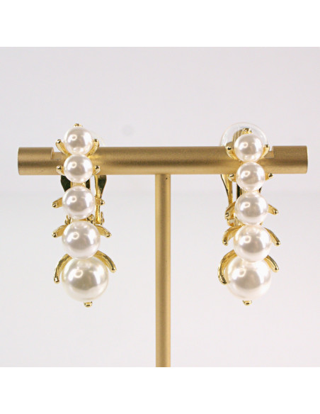 Klipsy do Uszu Lolita Akcesoria Klips do UCHA PEREŁKI ŁEZKI