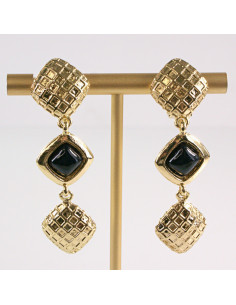 Klipsy do Uszu Lolita Akcesoria Klips do UCHA ZŁOTE