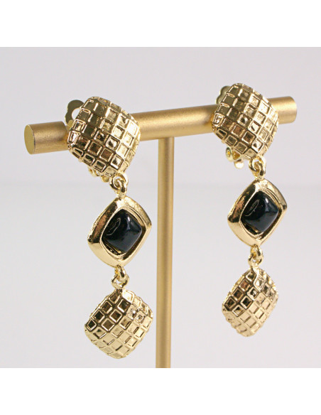 Klipsy do Uszu Lolita Akcesoria Klips do UCHA ZŁOTE