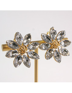 Klipsy do Uszu Lolita Akcesoria Klips do UCHA CRYSTAL... 2