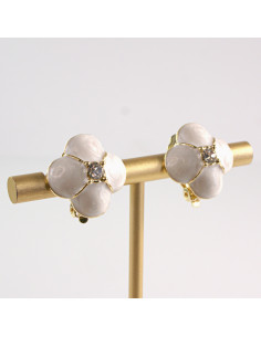 Klipsy do Uszu Lolita Akcesoria Klips do UCHA ECRU... 2