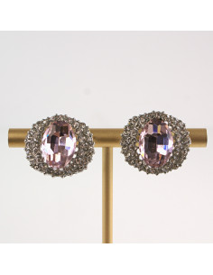 Klipsy do Uszu Lolita Akcesoria Klips do UCHA RÓŻOWE...