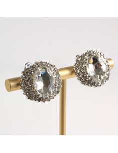 Klipsy do Uszu Lolita Akcesoria Klips do UCHA CRYSTAL... 2