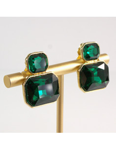 Klipsy do Uszu Lolita Akcesoria Klips do UCHA ZIELONE...