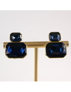 Klipsy do Uszu Lolita Akcesoria Klips do UCHA GRANATOWE... 2