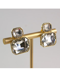 Klipsy do Uszu Lolita Akcesoria Klips do UCHA CRYSTAL...