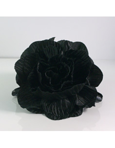 Klamra do włosów CZARNY KWIAT 13cm  Lolita akcesoria