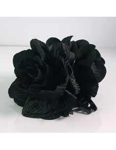 Klamra do włosów CZARNY KWIAT 13cm  Lolita akcesoria 2