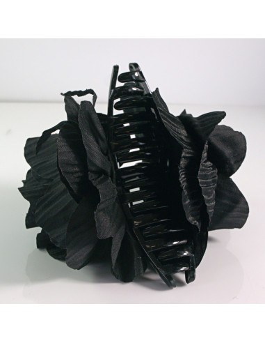 Klamra do włosów CZARNY KWIAT 13cm  Lolita...