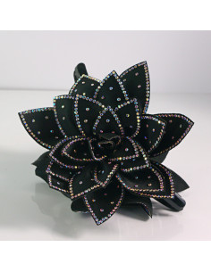 Klamra do włosów KWIAT Z KRYSZTAŁKAMI CRYSTAL AB Lolita...